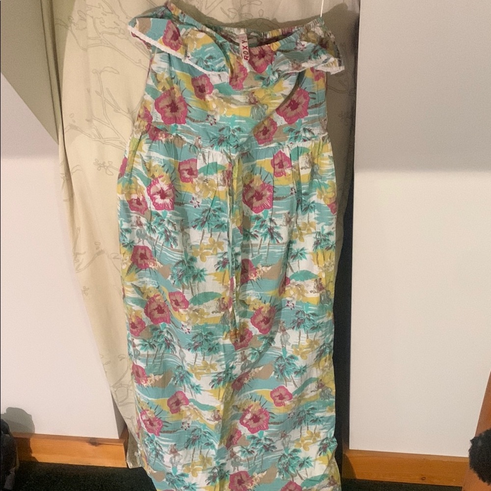 Roxy Vintage Strapless Dress- Multicolor